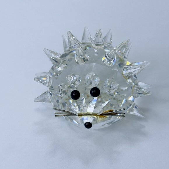 SWAROVSKI Silver Crystal Figurine Hedgehog/Porcupine ART 7630 NR 050 Original Bx - Picture 14 of 14